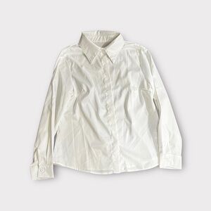 SHEIN White Collared Blouse